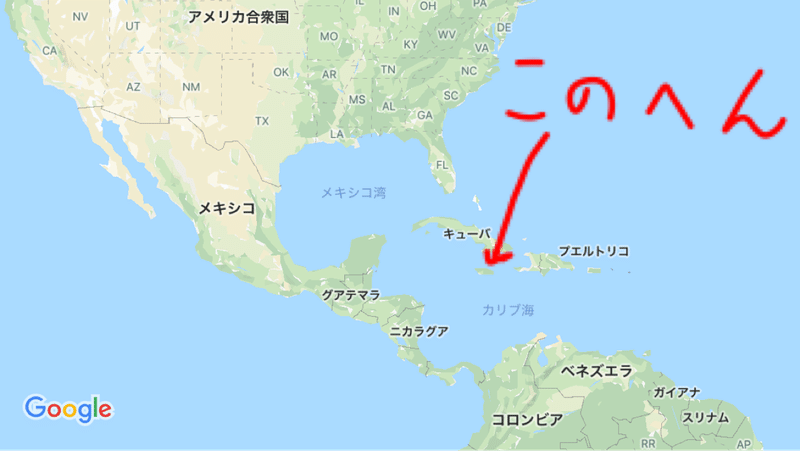 ジャマイカ 地図