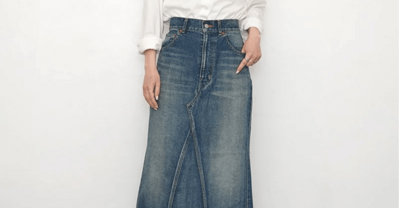 . The Shinzone REMAKE SKIRT デニム気分に新しい提案【THE SHINZONE】REMAKE SKIRT|THIRTY