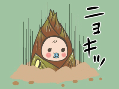 今年のたけのこ事情〜 たけのこ には表年（豊作）と裏年 （不作