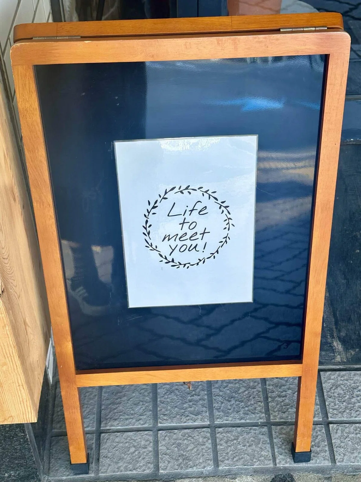 入り口の看板