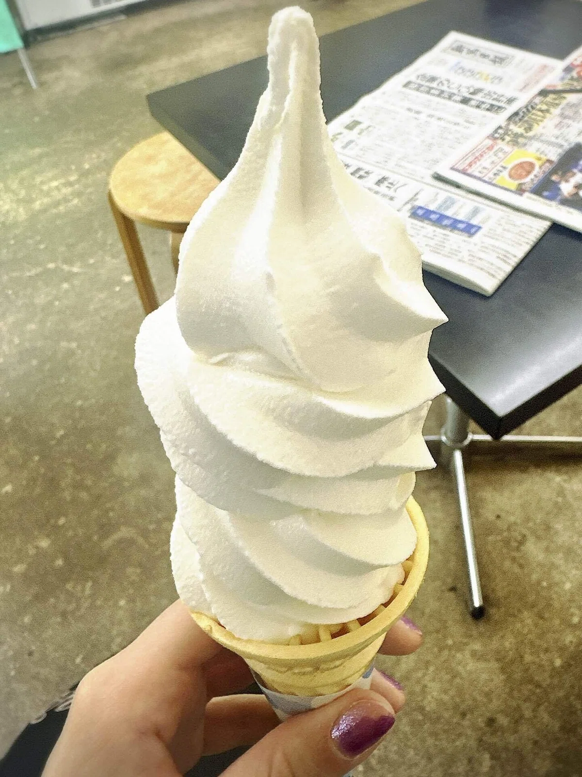 豆乳ソフトクリーム