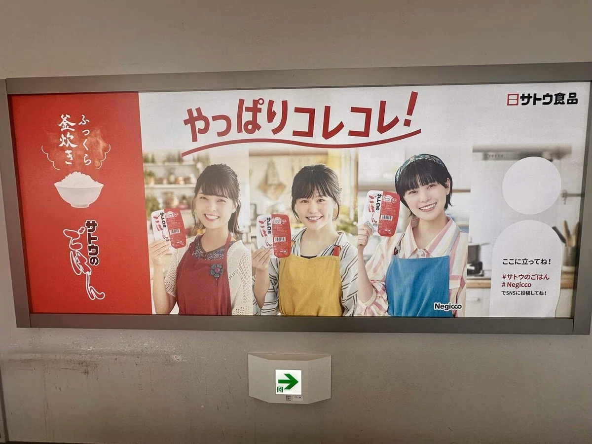 サトウ食品の広告