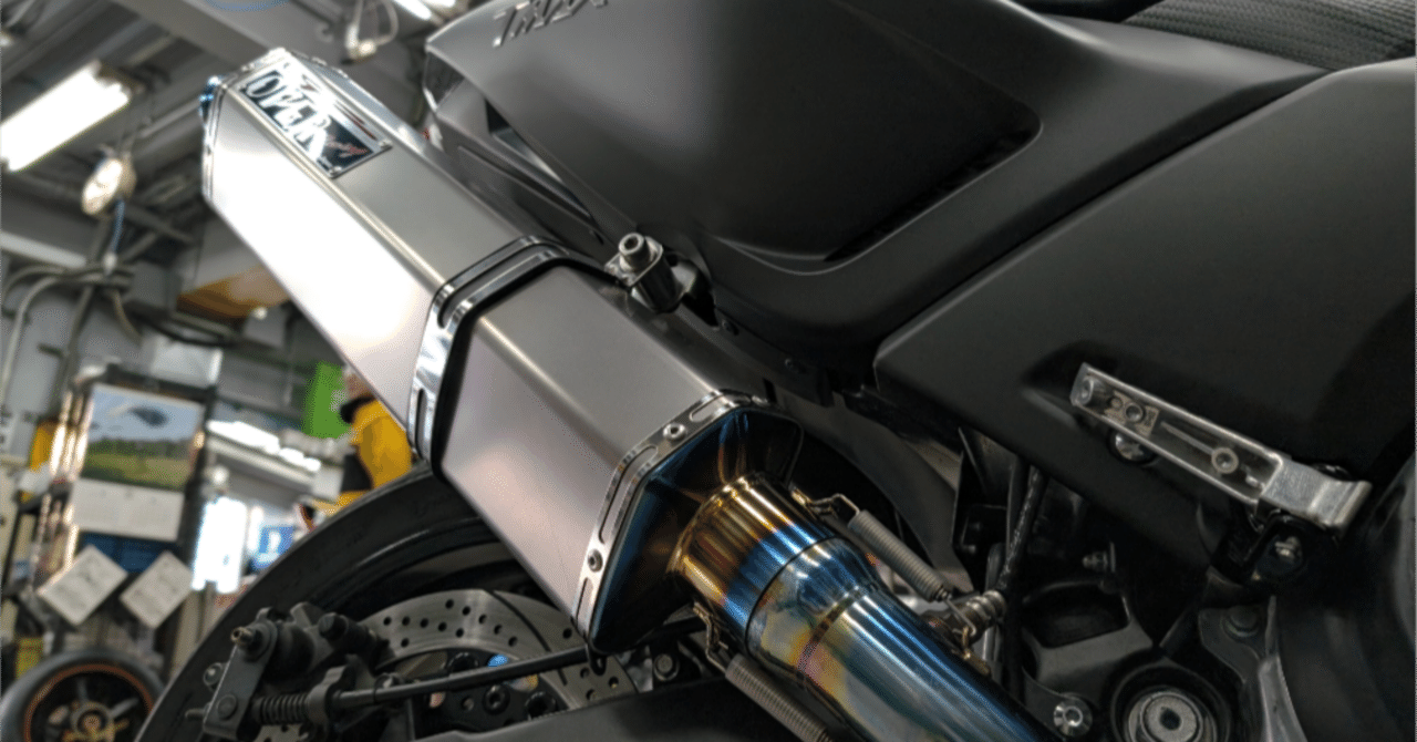 OVER TMAX530 SJ12Jマフラー｜Re:TMAXとボク