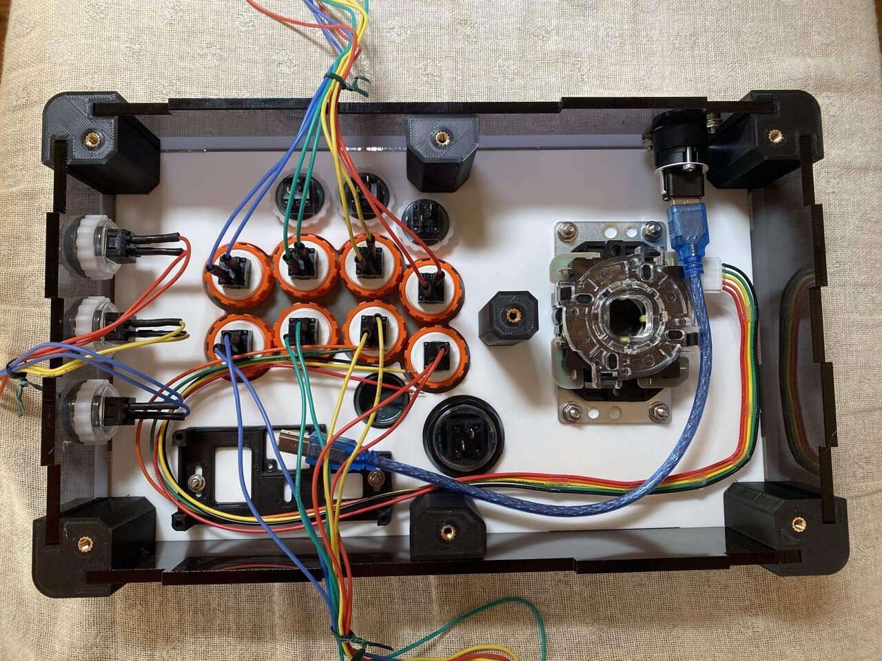 くろまき工房　自作アケコンレバーコントローラー くろまき工房』自作レバーコントローラー - メルカリ