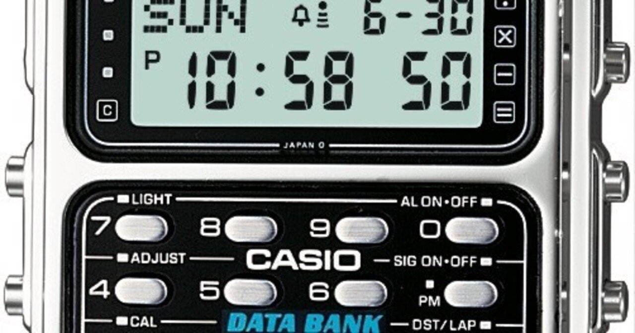 カシオの「オモシロ時計」物語 Vol.7:“電話をかける”スタイルを カシオの「オモシロ時計」物語 Vol.7:“電話をかける”スタイルを