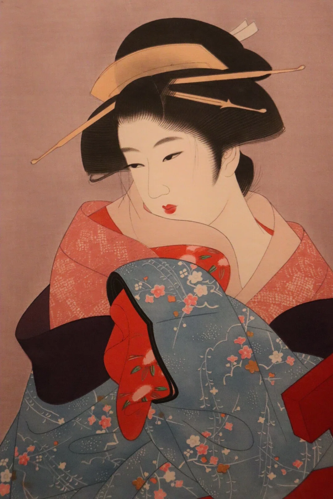 先日投稿した「新版画-日本版画のニューウェーブ-という題の浮世絵の
