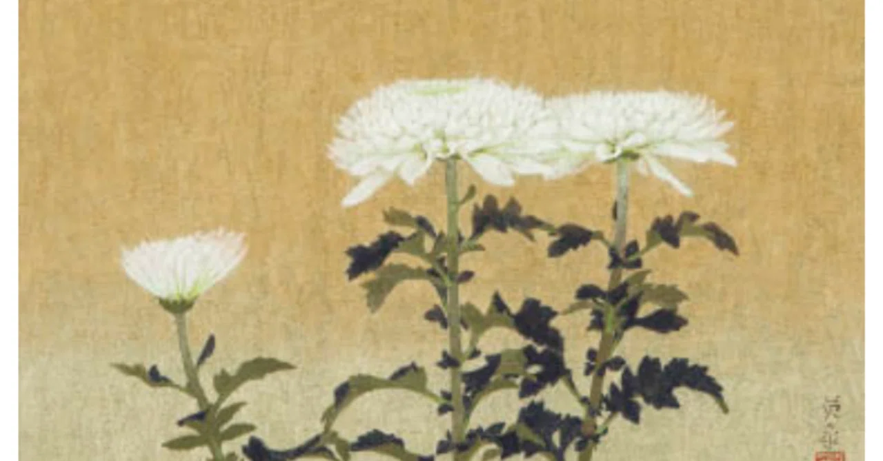 岩橋 英遠、【彩雲】、希少な大判額装画、新品額装付、状態良好 せこい