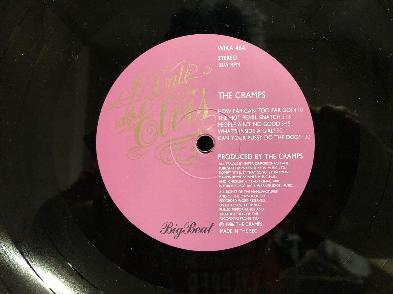 THE・CRAMPS ザ・クランプス　レコード The Cramps Songs The Lord Taught Us LP レコード ザ