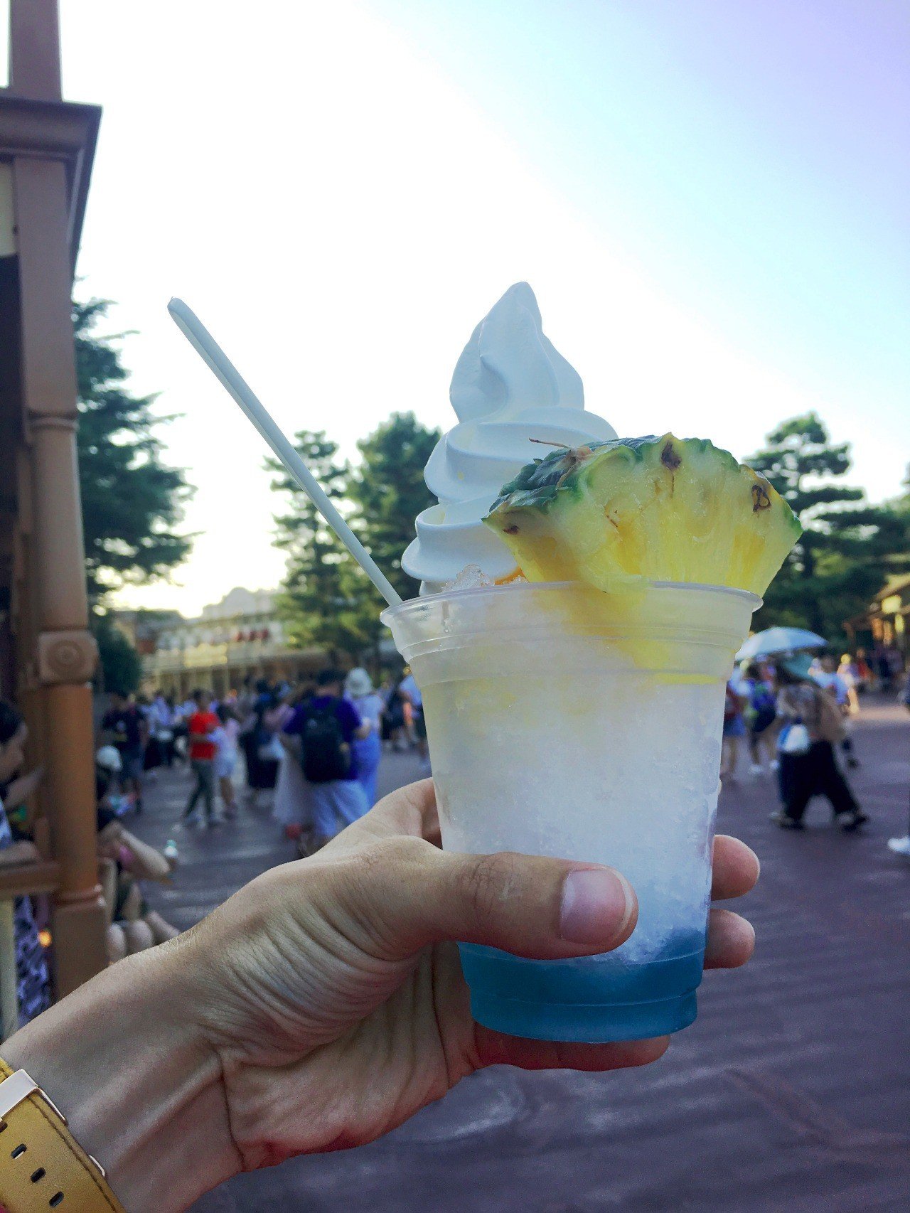 ディズニーフード クリームシェイブアイス トロピカルフルーツ Sheart 奇道ぱーぷる Note