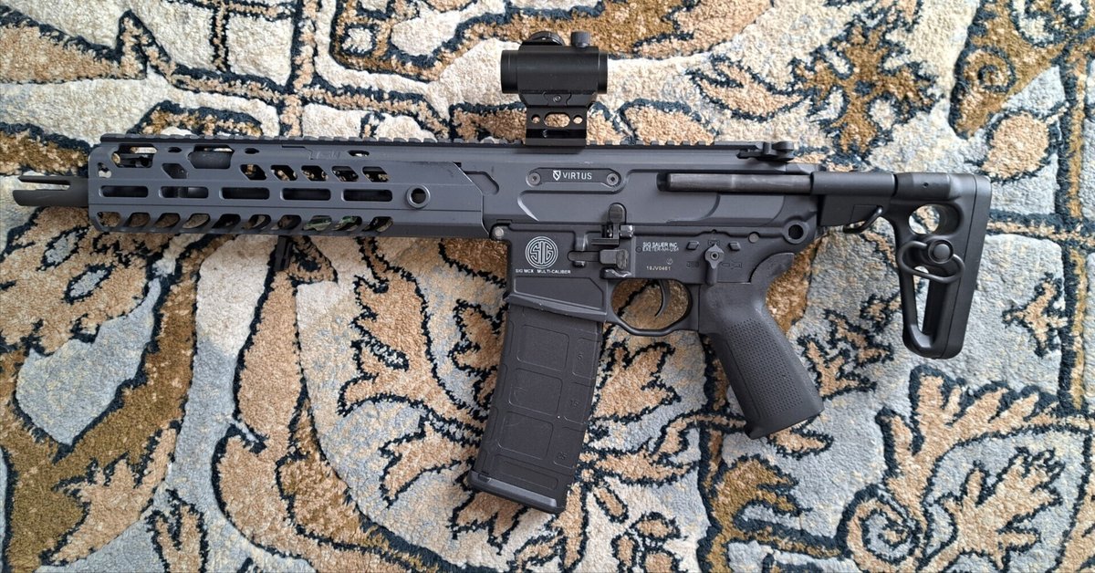 SIG SAUER PROFORCE MCX VIRTUS SBR 電動ガン レビュー|郭公 SIG SAUER PROFORCE MCX VIRTUS SBR 電動ガン レビュー|郭公