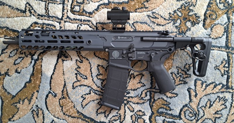 SIG SAUER PROFORCE MCX VIRTUS SBR　電動ガン　レビュー