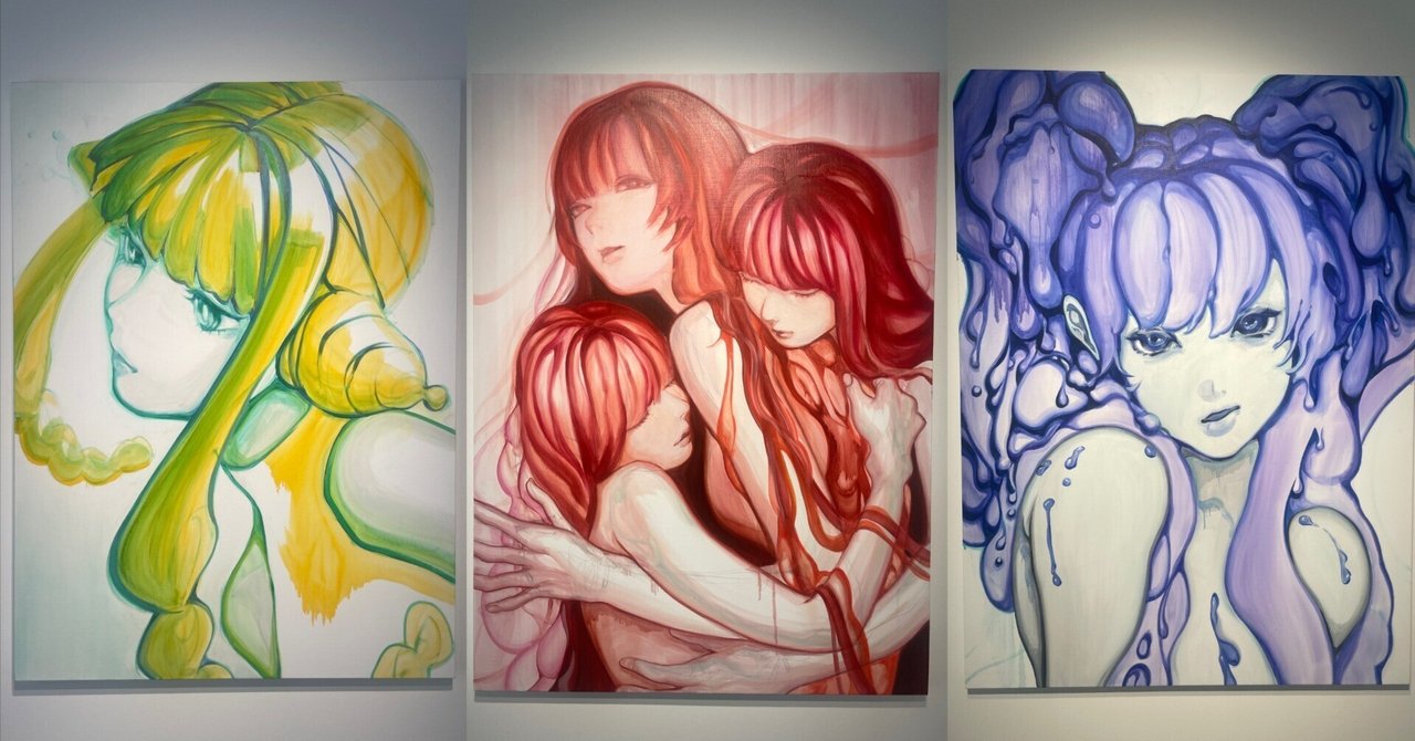 藍にいな(nina)の初個展・after Birth 素敵すぎました