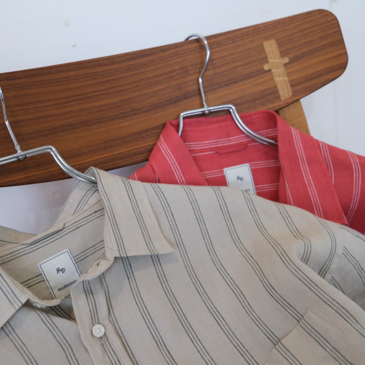 Kics Document LINEN STRIPE BIG SH 【公式通販】