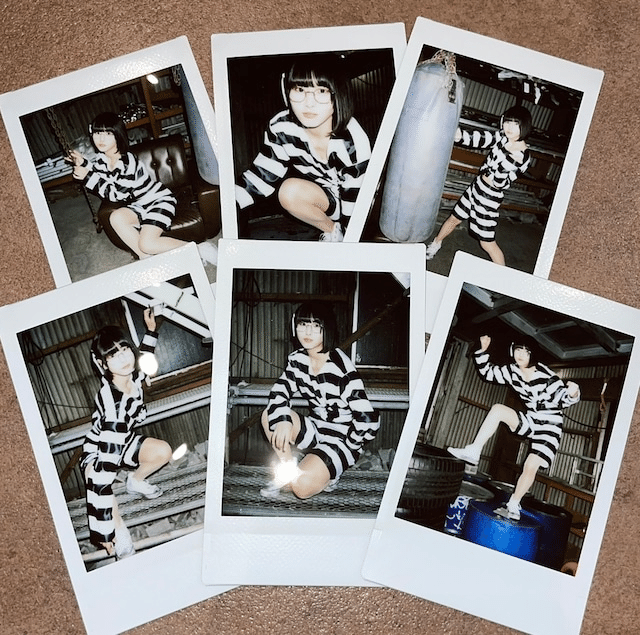 4月のチェキ｜廻環美