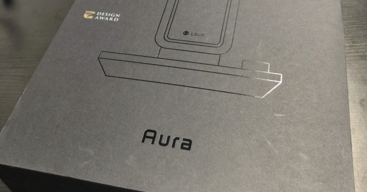 電気スタンドみたいなスキャナーCZUR Auraがやってきた。｜塚本 牧生