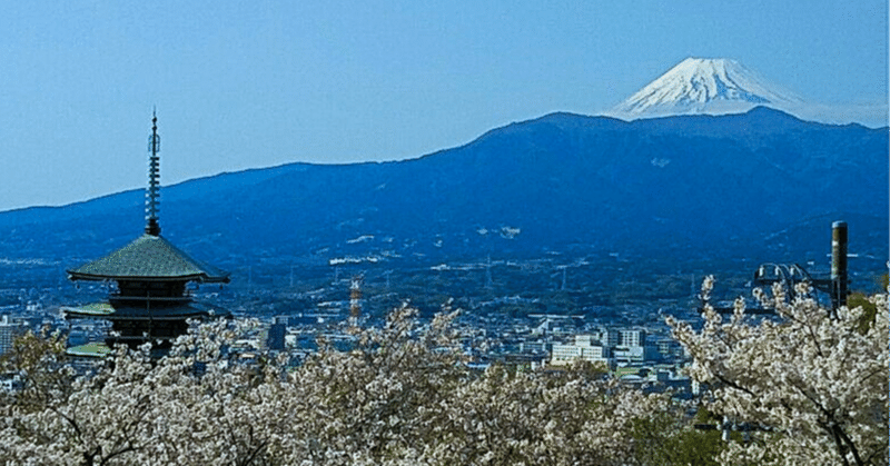 なんか忘れてたような気がするな…と気付いて引き返してパチリ…わし流ショボ鉄旅2024⑦10年ぶりぐらいの、桜満開の香貫山(沼津)