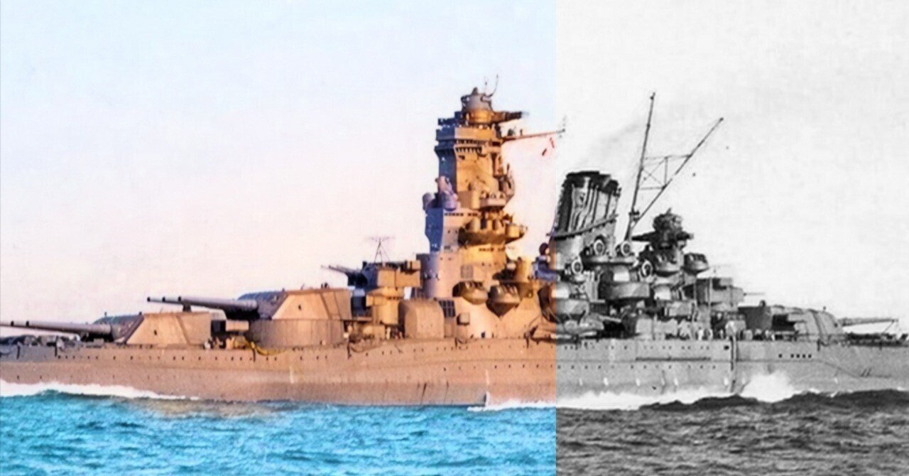 戦艦大和をカラー高画質化させてみた話｜Catapp-Art3D