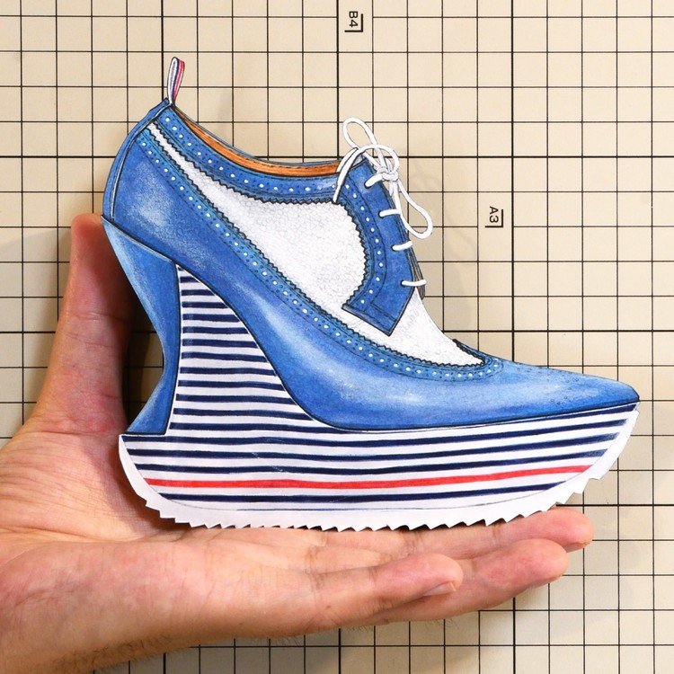 Shoes：01375 “Thom Browne” Platform Shoe（SS2019）