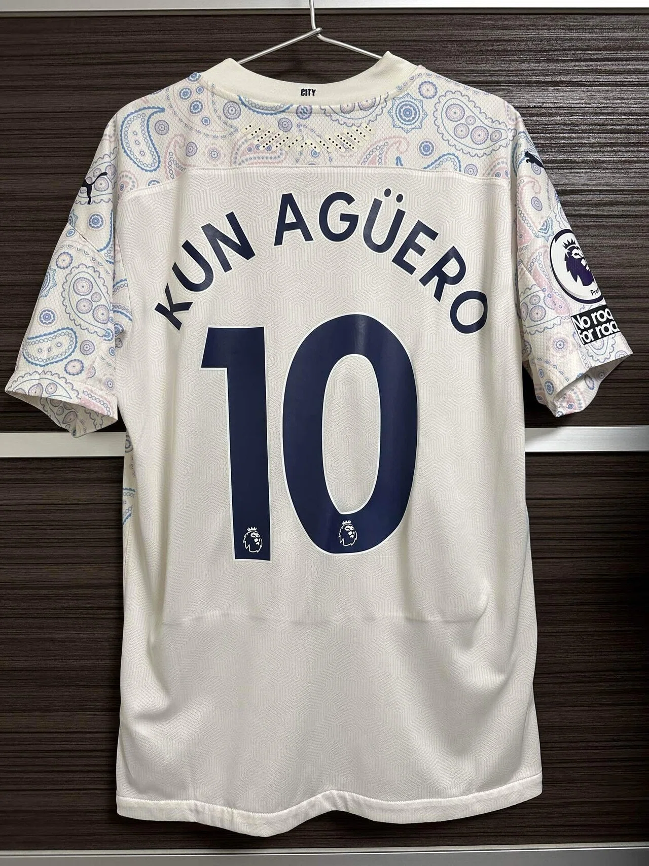 3】20-21 Manchester City Third #10 Sergio 'Kun' Agüero ｜FUJI