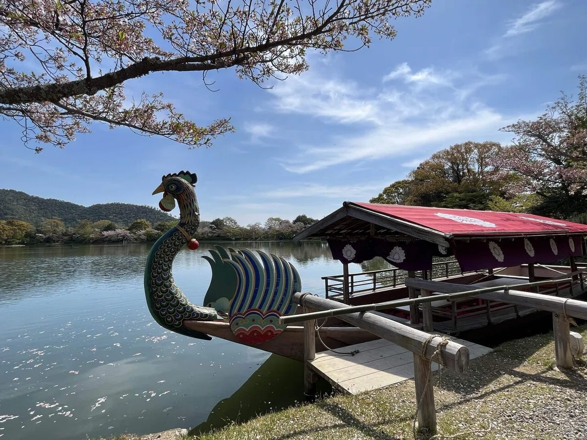 むにみずべ 京都編02 大覚寺の龍頭鷁首舟|むにみずべ