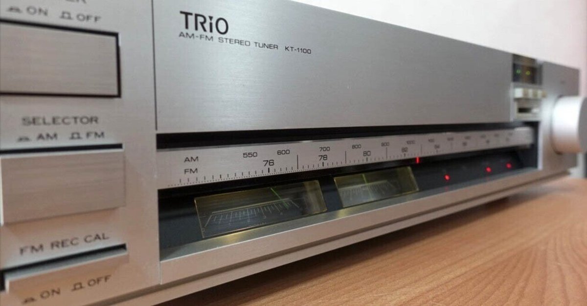 ★TRIO TUNER KT-7300 　　ビンテージチューナー ♪ ☆TRIO TUNER KT-7300 ビンテージチューナー ♪ TRIO TUNER KT