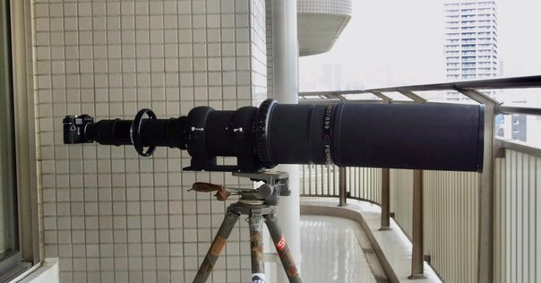 TAMRON SP 500mm 1:8　レンズ Tamron SP 500mm F8 Ultra Telephoto Mirror Lens 55BB for M42