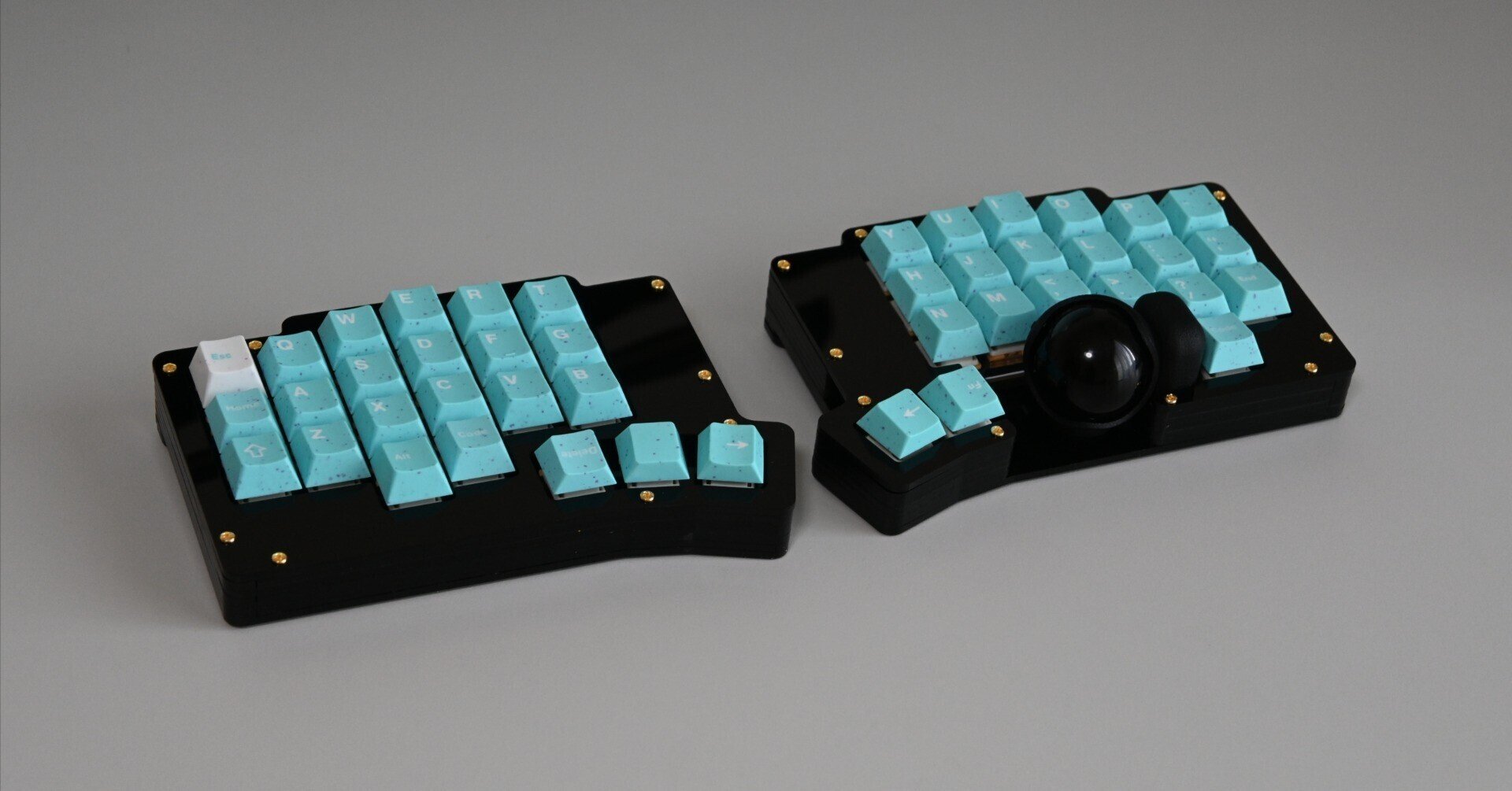 Hozumi様専用 keyball44 黒 半田済 基板