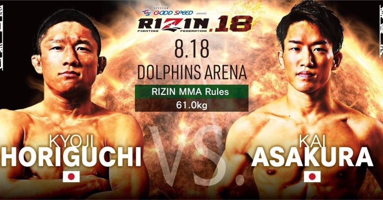 rizin18の感想を書くよ いい大会だったよ 青木真也 shinya aoki note