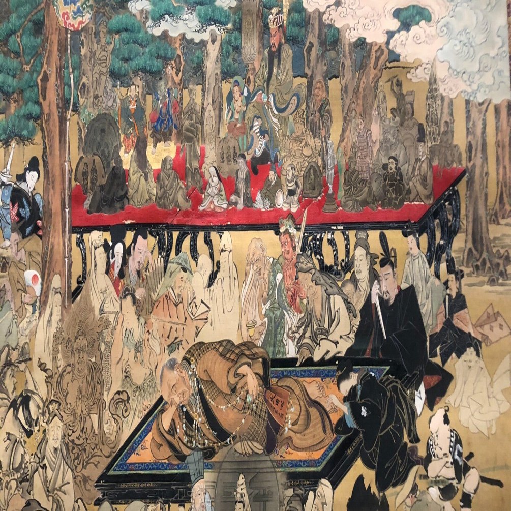 なんやかんやで意気投合 河鍋暁斎と松浦武四郎｜紅紫