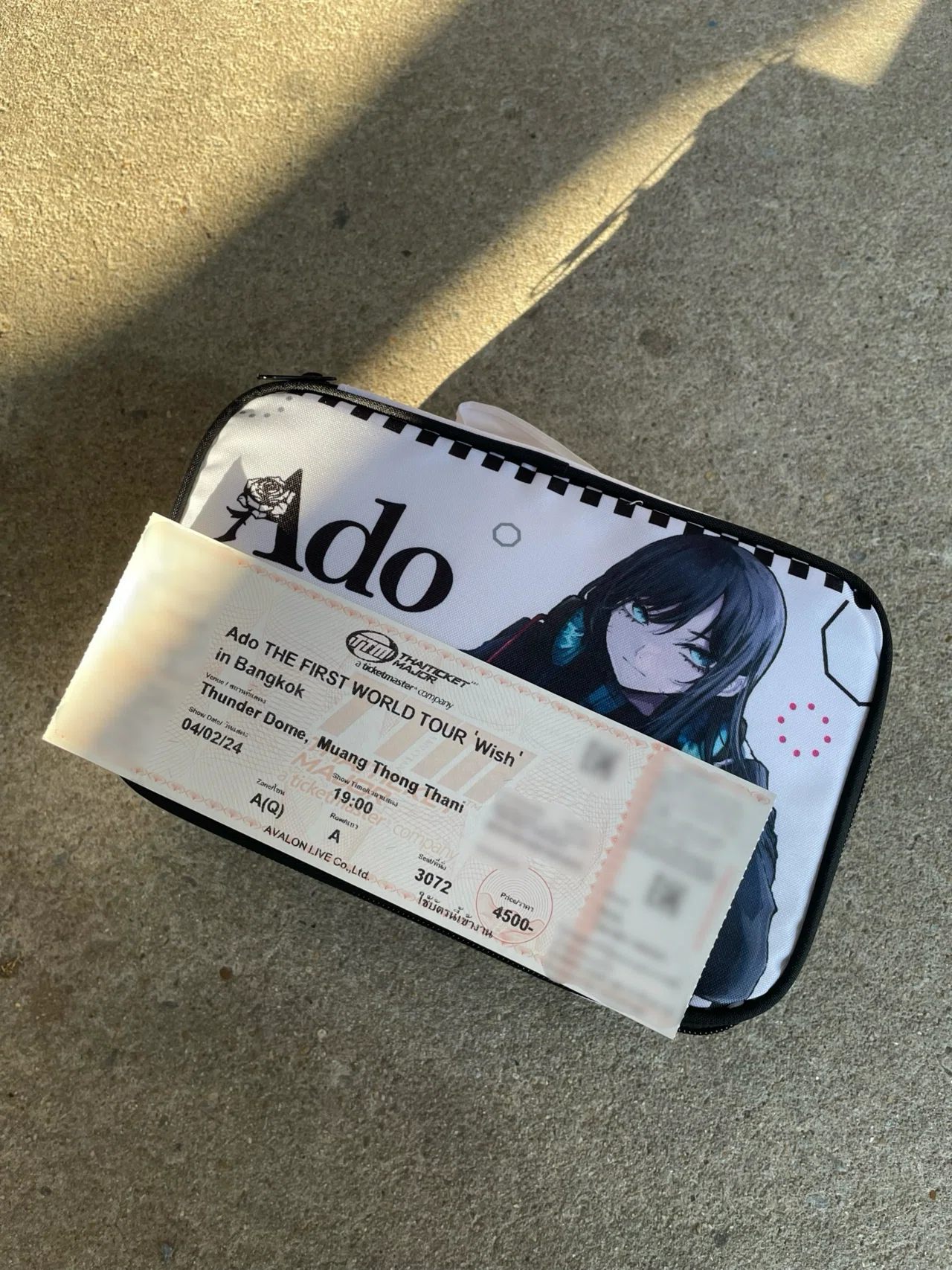 Ado「Wish」初海外ツアーの配布特典カード Ado『Wish』in Bangkok ライブレポート｜じゅん🌝ぴ