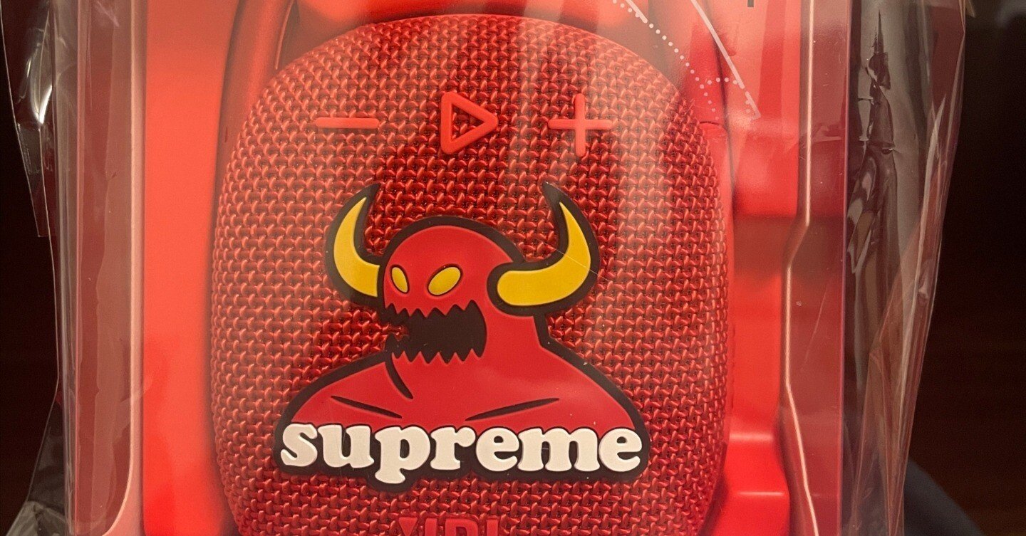 Supreme×Toy Machine JBL Clip｜motopoo