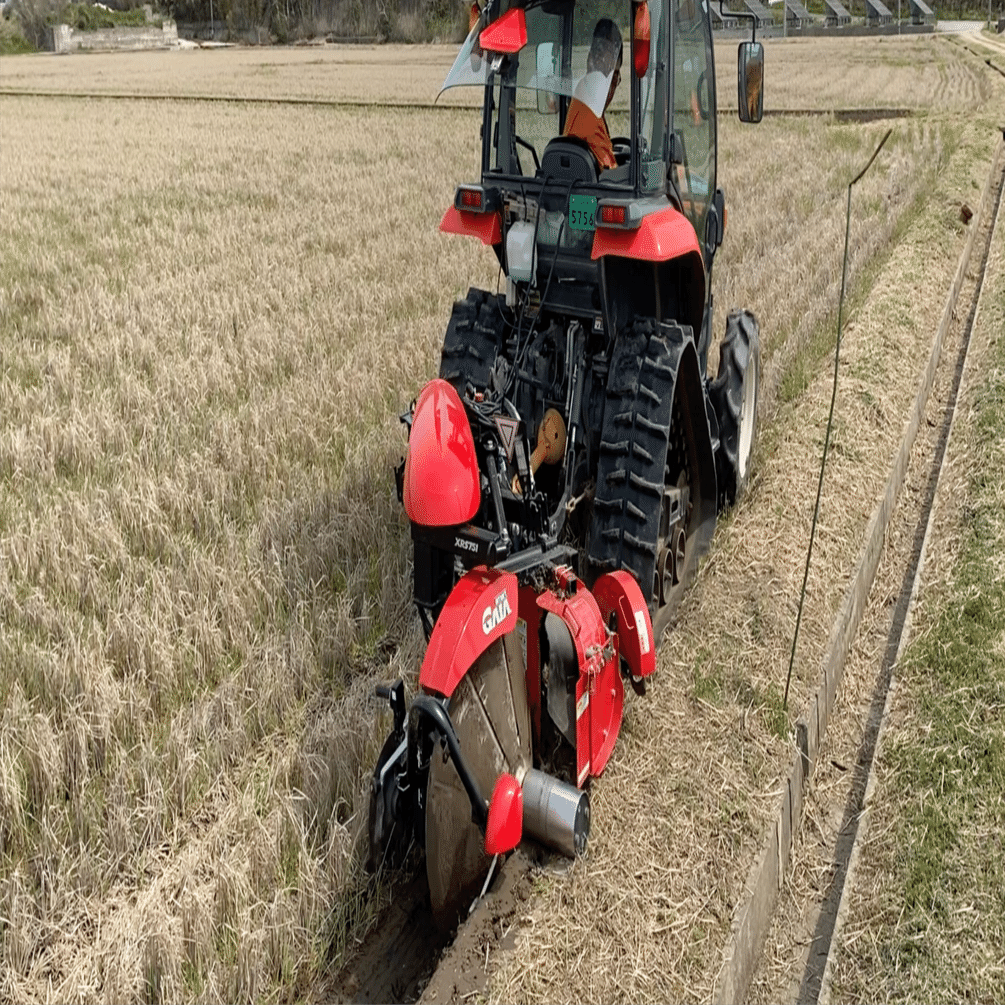 あぜ塗り機 オフセットあぜぬり機RB│株式会社ササキコーポレーション