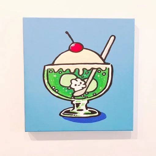 クリームソーダ飲みにき展」を終えて｜ざきよし