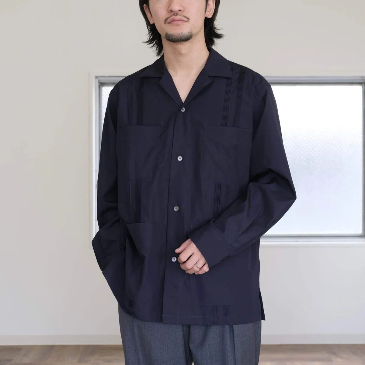 YLÈVE / BOURRIENNEイレーヴ ブリエンヌ コットンシャツ YLÈVE 