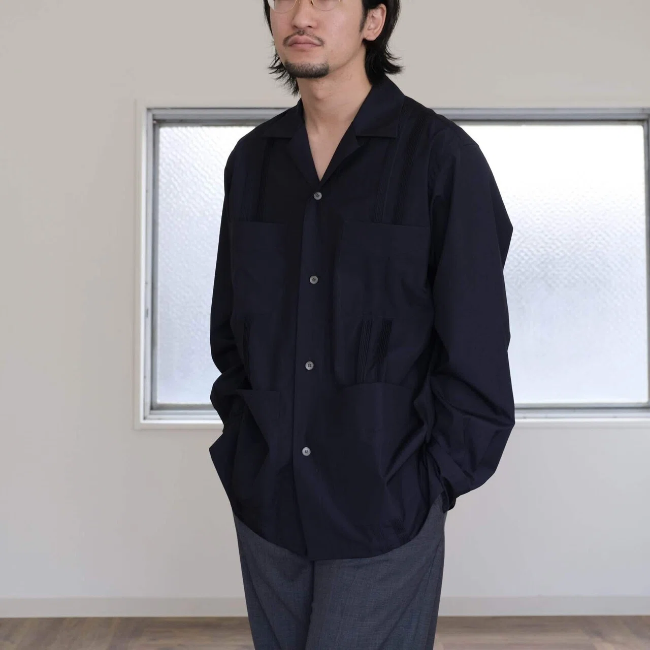 YLÈVE × BOURRIENNE キューバシャツ 推しです①｜水岡