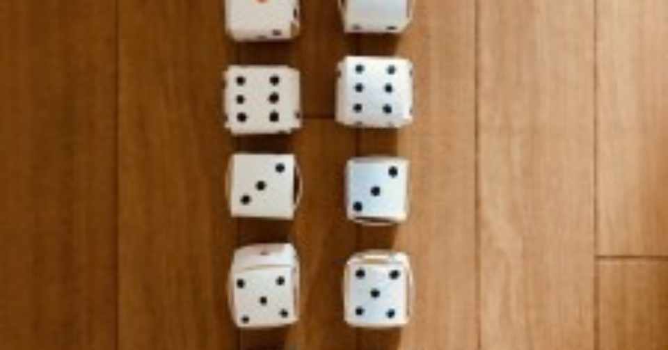 高齢者 子供向け室内レクリエーション トイレットペーパーの芯で作った サイコロの目合わせゲーム ソロレクリエーション介護士のchibiike Note