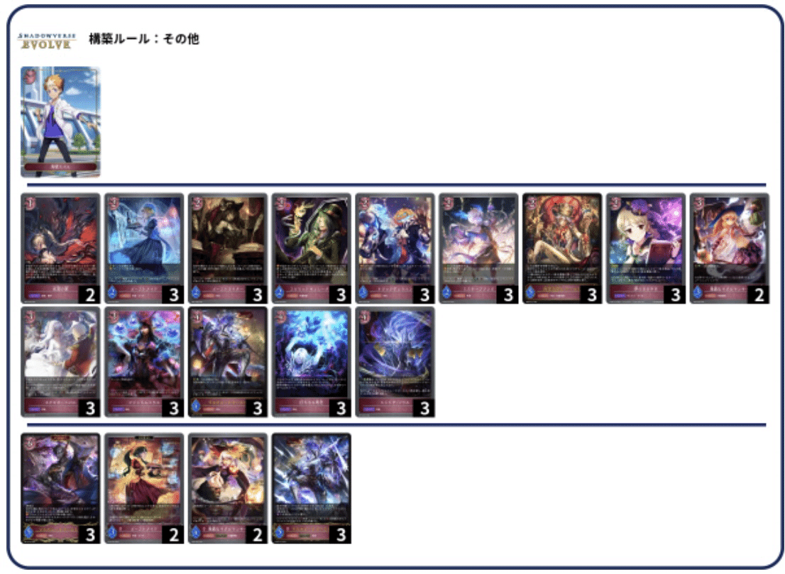シャドバエボルヴ】ナイトメアデッキ考察！大会優勝デッキレシピ