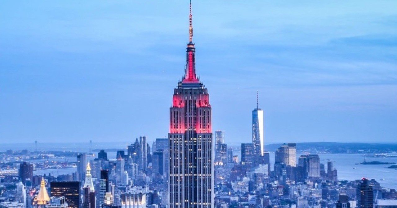 エッチング ロバート・カシミール／NY エンパイアステートビル 額装