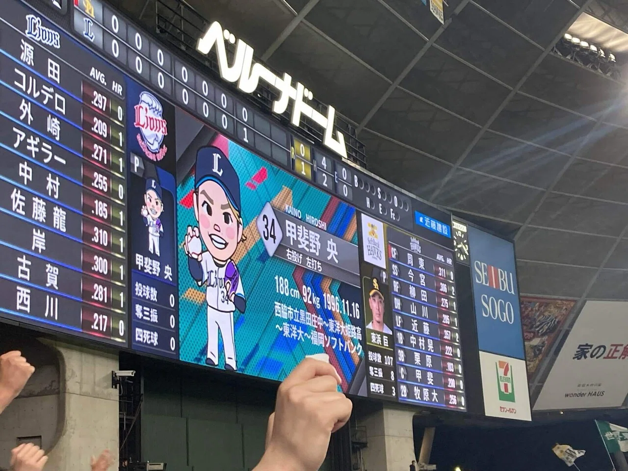 元西武ライオンズ背番号3と私｜taka