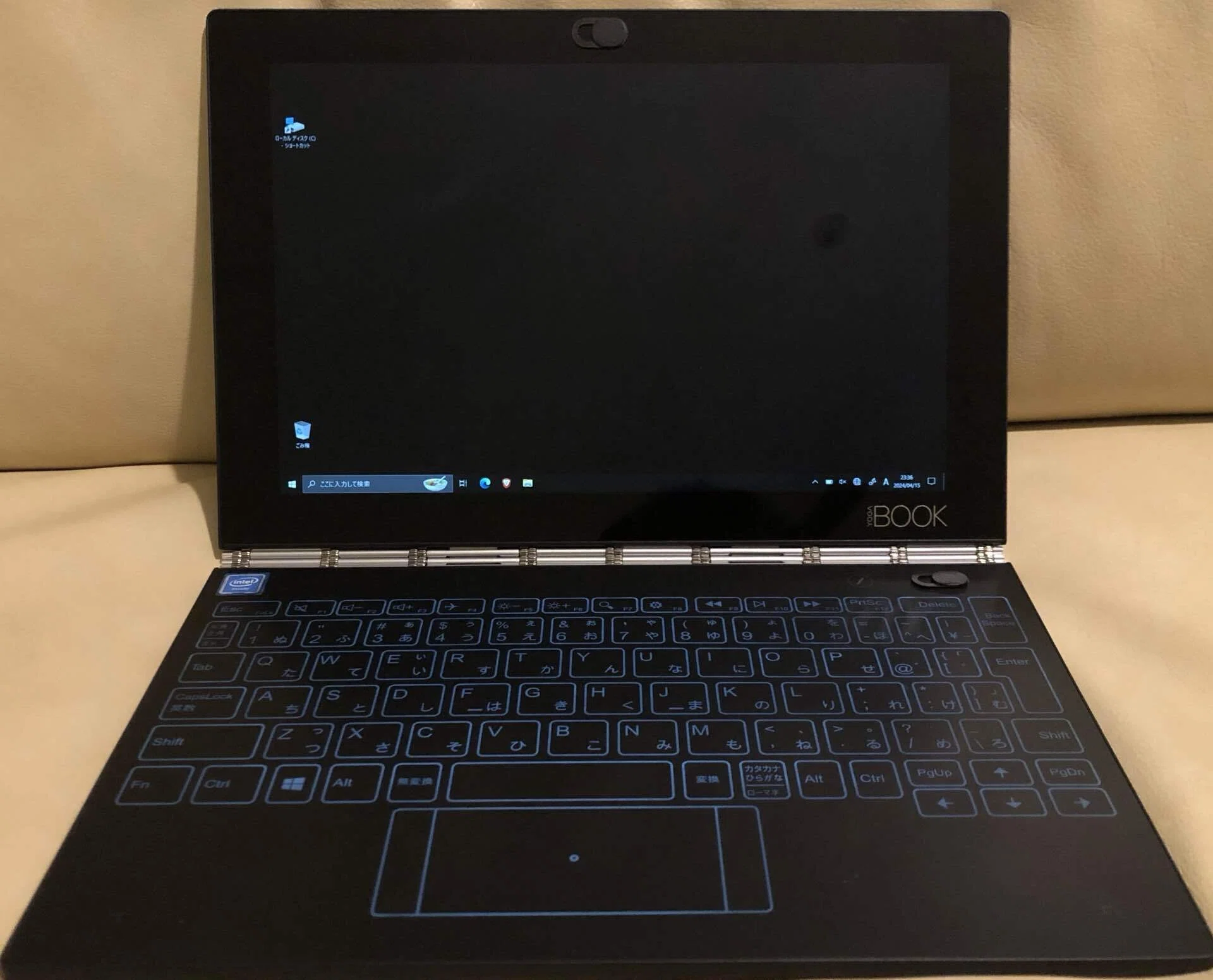 YOGA BOOK with Windowsブルー画面からの自然治癒？！❤️‍🩹｜アラン藤島