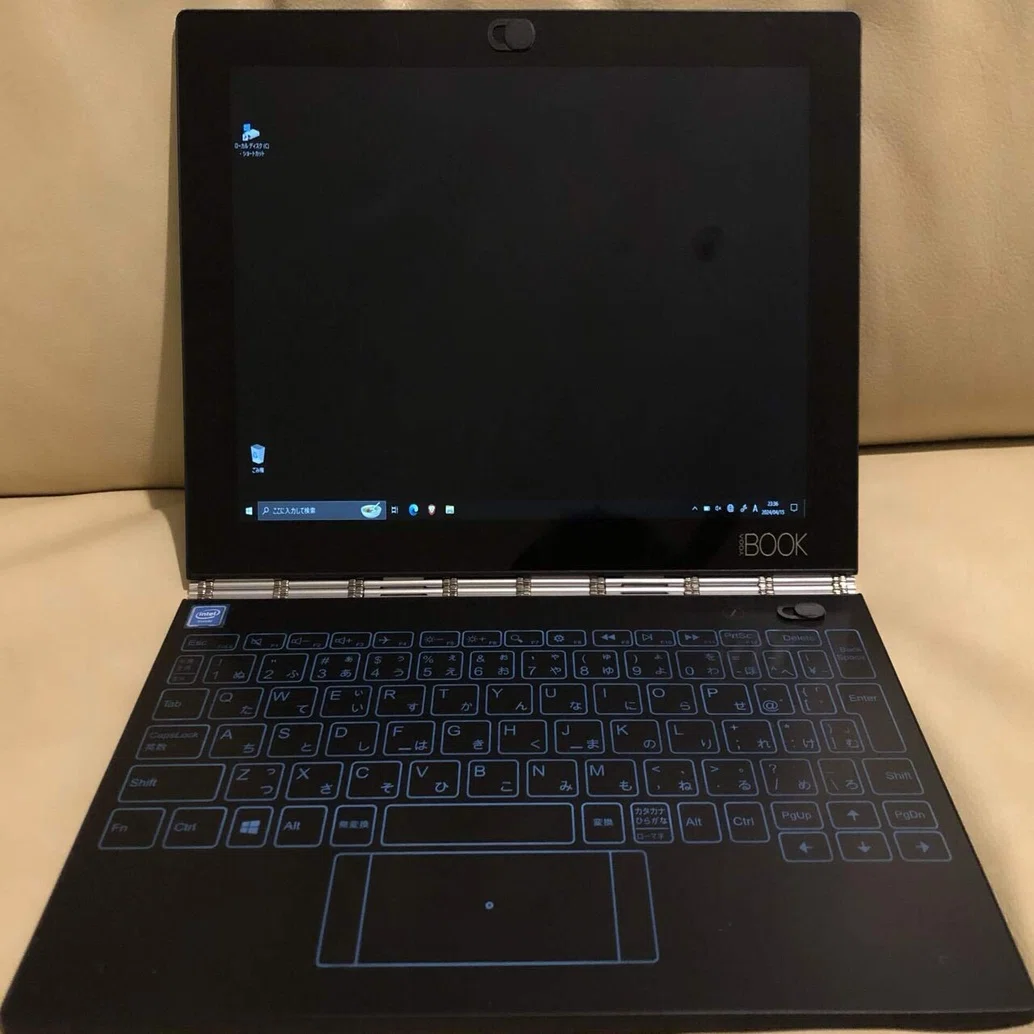 YOGA BOOK with Windowsブルー画面からの自然治癒？！❤️‍?｜アラン藤島