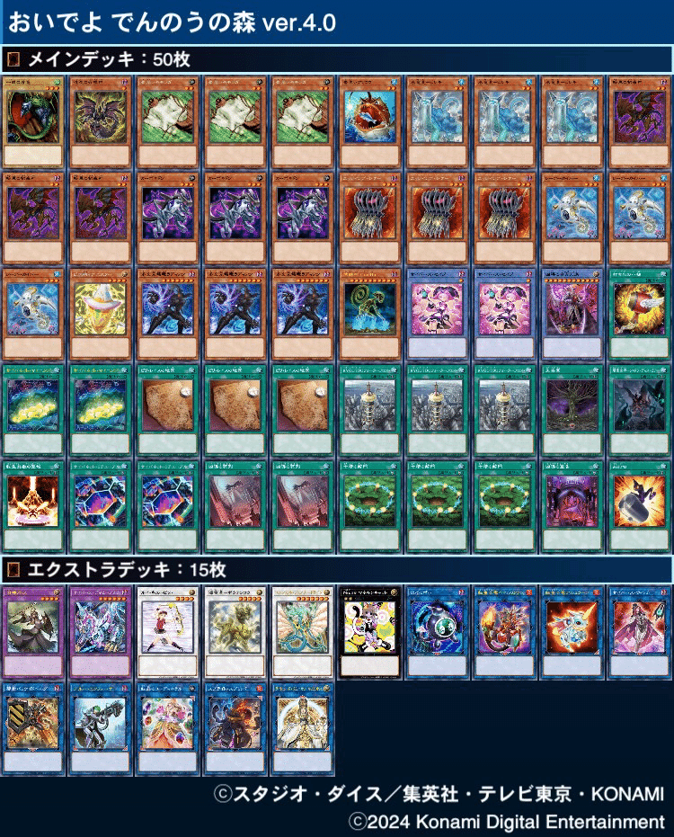 福袋 バースデイ 遊戯王】おいでよ でんのうの森【デッキ紹介】｜満足神官 遊戯王OCG デュエルモンスターズ