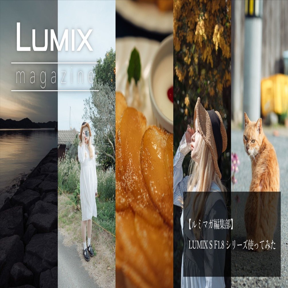 ルミマガ編集部】LUMIX S F1.8シリーズ使ってみた｜LUMIX Magazine