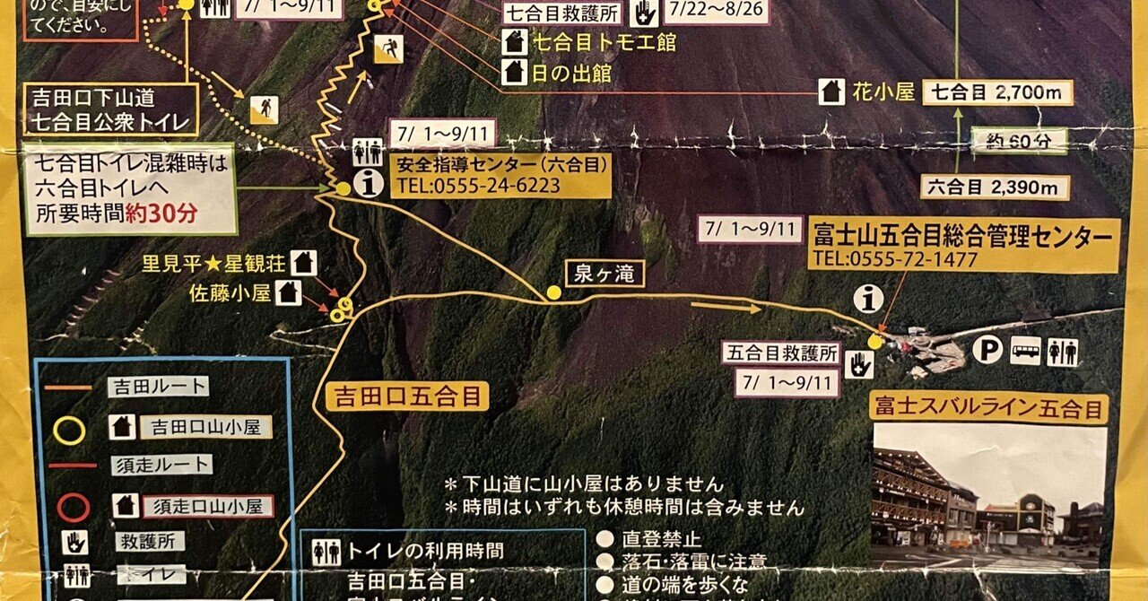 vol.4(4)吉田ルート五合目〜七合目まで｜富士山と子どもと私