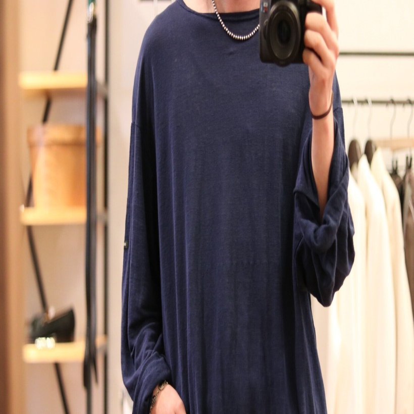 outil toricot navy シャツ ブランドで人気のバスクシャツをアップデート【OUTIL ウティ】TORICOT