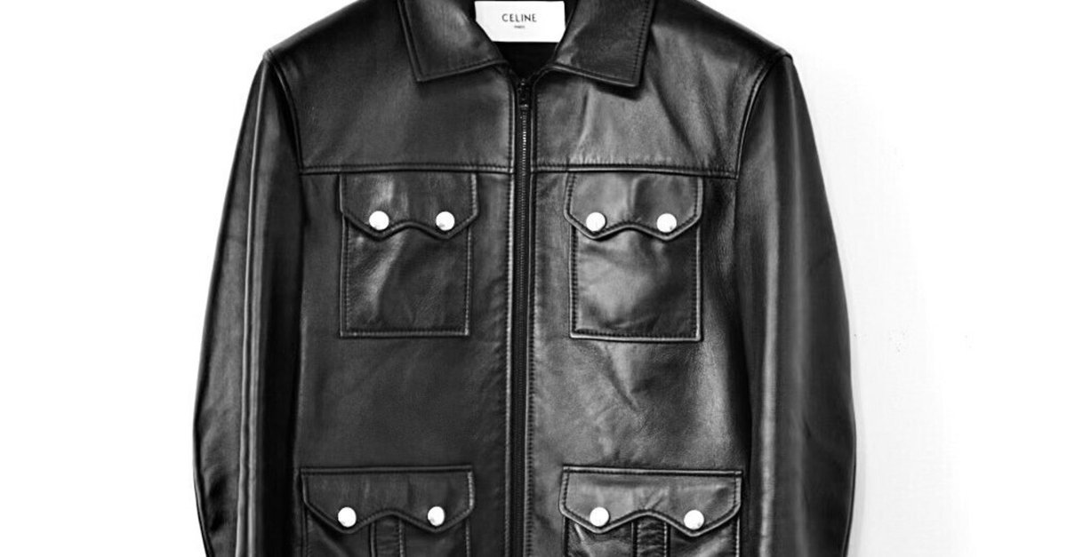 CELINE HOMME SS24 “STRAIGHT BLOUSON JACKET 4 PATCH POCKETS WITH FLAP”  AND…｜2-B-C / K.K.