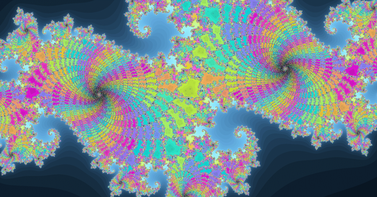 今週のフラクタル38 ((z+0.03i)^6/(z^4+0.04z^3)+c)|108Hassium