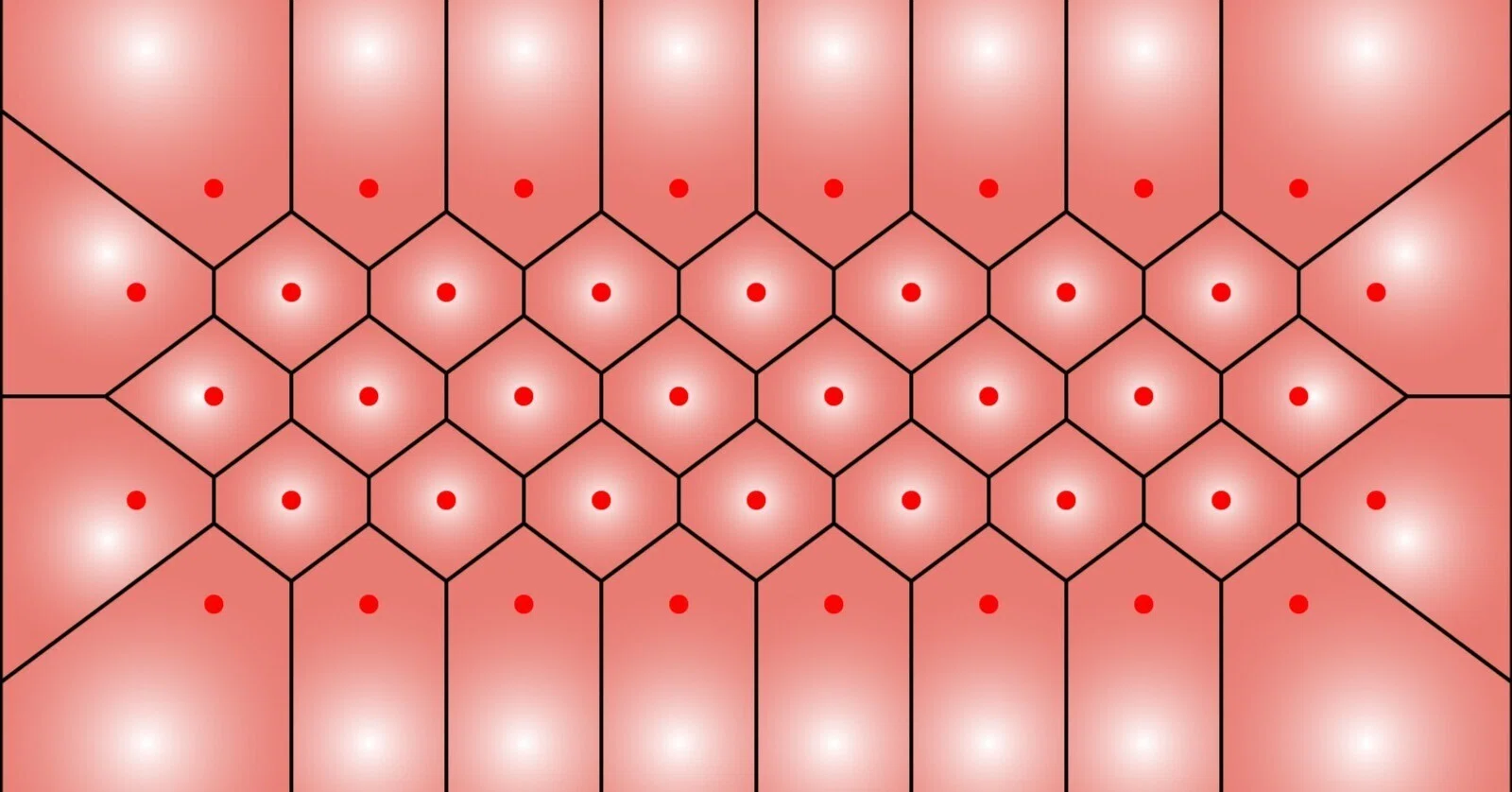 蜂の巣の不思議な幾何学（2）：五角形と七角形の法則性｜ROROSUKE LABO