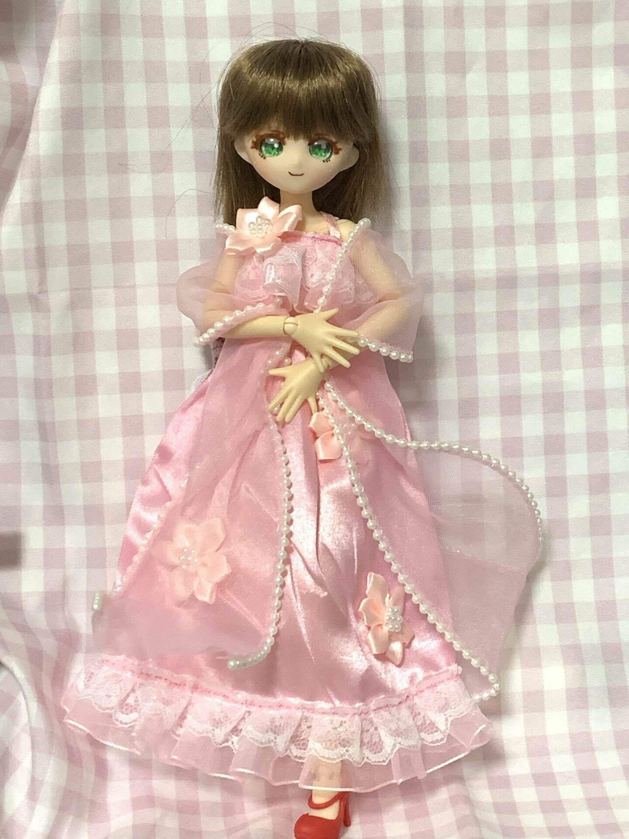 セリアのカスタムドール服（ドレス）をカスタマイズしてみた｜華多朗