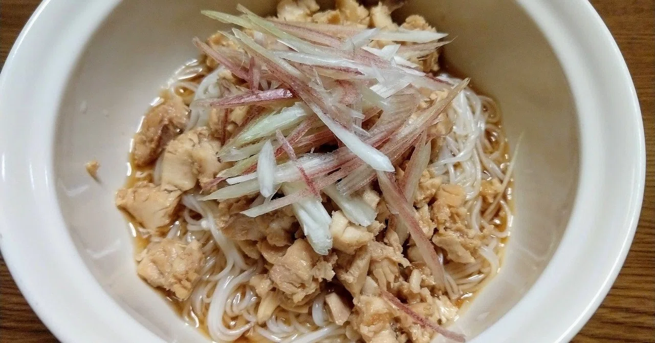 かじきまぐろのほぐしそうめん ハラダコオジ Note